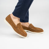 Unlined Suede Moccasins